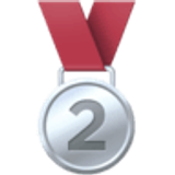 2nd place medal - Facebook