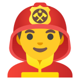 Man firefighter - Noto Color Emoji