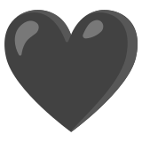 Black heart - Noto Color Emoji