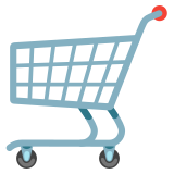 Shopping cart - Noto Color Emoji