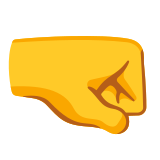 Right-facing fist - Noto Color Emoji