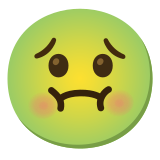 Nauseated face - Noto Color Emoji