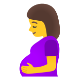Pregnant woman - Noto Color Emoji