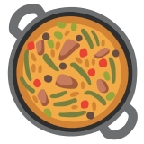 Shallow pan of food - Noto Color Emoji