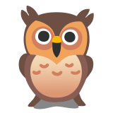 Owl - Noto Color Emoji