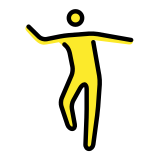 Man dancing - OpenMoji