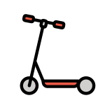 Kick scooter - OpenMoji