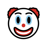Clown face - OpenMoji