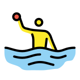 Person playing water polo - OpenMoji