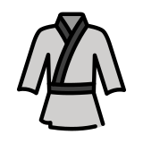 Martial arts uniform - OpenMoji