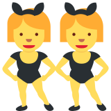 Women with bunny ears - Twitter / X