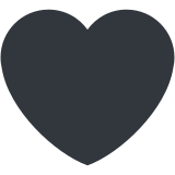 Black heart - Twitter / X