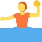 Person playing water polo - Twitter / X