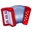 Harmonica emoji U+1FA97 Harmonica emoji U+1FA97