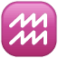 Aquarius zodiac sign U+2652 Aquarius zodiac sign U+2652