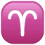 Aries Emoji U+2648 Aries Emoji U+2648