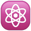 Symbol atom U+269B Symbol atom U+269B