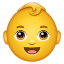 Emoji bebê U + 1F476