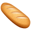 White bread smiley U+1F956 White bread smiley U+1F956