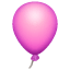 Red balloon Whatsapp smiley U+1F388 Red balloon Whatsapp smiley U+1F388