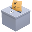 Ballot box emoji U+1F5F3 Ballot box emoji U+1F5F3