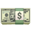 Dollar note emoji U+1F4B5 Dollar note emoji U+1F4B5