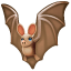 Bat emoji U+1F987 Bat emoji U+1F987