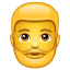 Uomo Barbuto U + 1F9D4