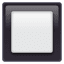 White square black frame U+1F532 White square black frame U+1F532