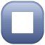 Stop button emoji U+23F9 Stop button emoji U+23F9