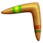 Boomerang emoji U+1FA83 Boomerang emoji U+1FA83