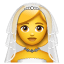 Whatsapp sposa U + 1F470