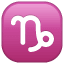Capricorn zodiac sign U+2651 Capricorn zodiac sign U+2651