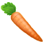 Carrot emoji U+1F955 Carrot emoji U+1F955