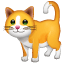 Cat smiley Whatsapp U+1F408 Cat smiley Whatsapp U+1F408