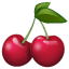Cherries emoji U+1F352 Cherries emoji U+1F352
