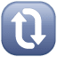 Symbol arrows clockwise U+1F503 Symbol arrows clockwise U+1F503
