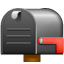 Mailbox lowered flag U+1F4EA Mailbox lowered flag U+1F4EA