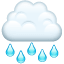 Rain Whatsapp U+1F327 Rain Whatsapp U+1F327