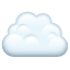 Cloud emoji U+2601 Cloud emoji U+2601
