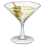 Cocktail glass emoji U+1F378 Cocktail glass emoji U+1F378