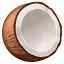 Coconut emoji U+1F965 Coconut emoji U+1F965