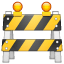 Construction sign emoji U+1F6A7 Construction sign emoji U+1F6A7