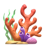 Coral icon U+1FAB8 Coral icon U+1FAB8