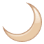 Crescent moon Whatsapp U+1F319 Crescent moon Whatsapp U+1F319