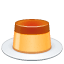 Pudding smiley U+1F36E Pudding smiley U+1F36E
