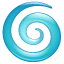 Cyclone emoji Whatsapp U+1F300 Cyclone emoji Whatsapp U+1F300