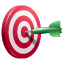 Direct hit Emoji U+1F3AF Direct hit Emoji U+1F3AF