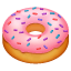 Doughnut emoji U+1F369 Doughnut emoji U+1F369