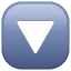 Downward triangle symbol U+1F53D Downward triangle symbol U+1F53D